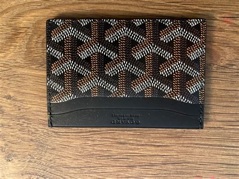 goyard card cases|goyard card holder price 2023.